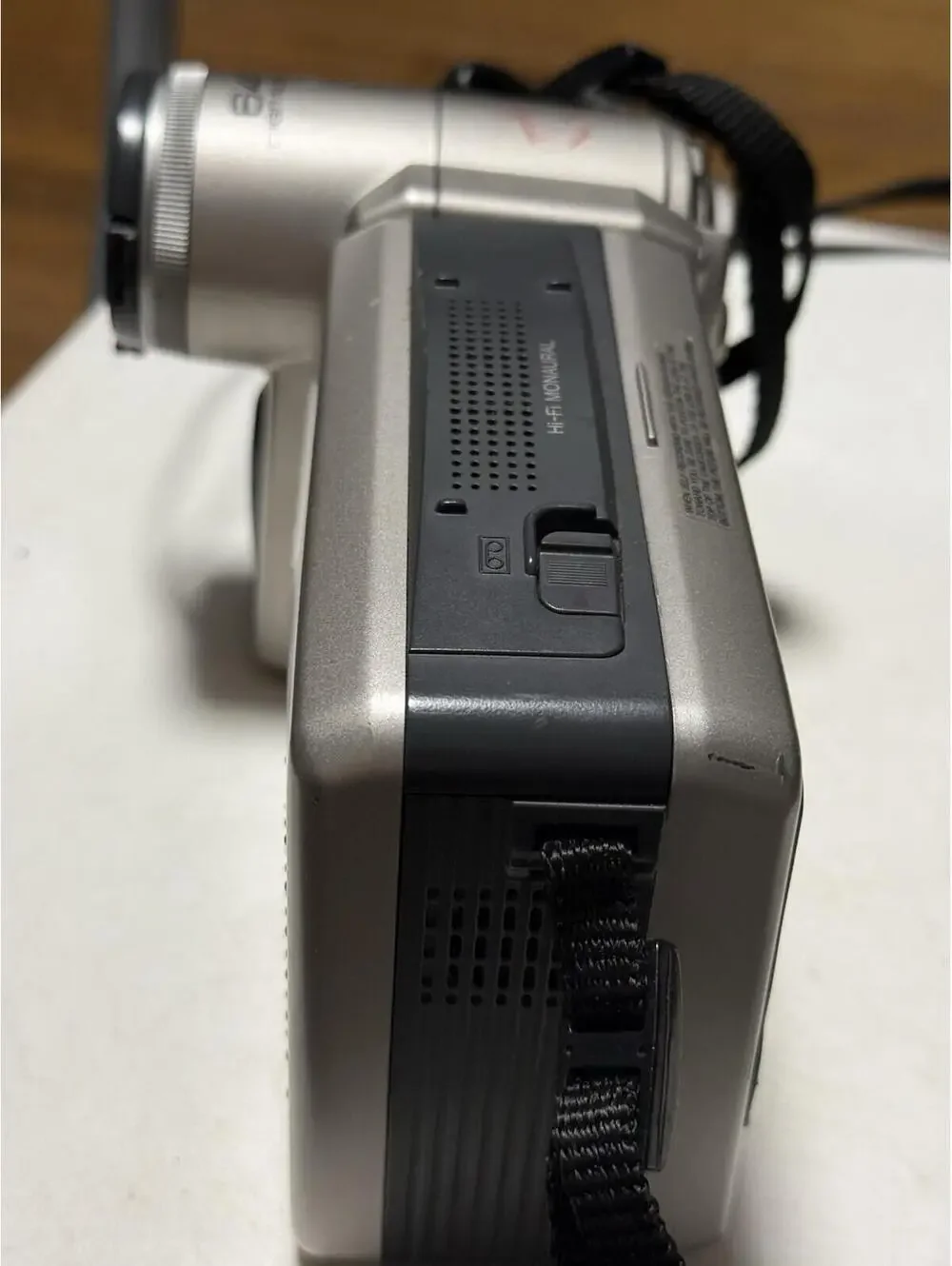Sharp Model VL-E765U Silver Black View Camcorder No Charger ( Untested )